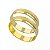 Par de Alianças Teodoro Ouro 18k 5mm 8g - Imagem 4