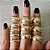 Par de Alianças Ouro 18k 6mm 8g Chanfradas - Imagem 2