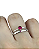 Conjunto de Alianças Lovers 2mm em prata 950 - Imagem 2
