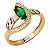 Anel de Formatura Medicina Feminino Ouro 18k - Imagem 1