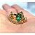 Anel de Formatura Medicina Feminino Ouro 18k - Imagem 3