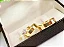 Par de Alianças de Ouro 18k 4mm 4 gramas Chanfradas - Imagem 3