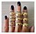 Par de Alianças de Ouro 18k Legítimo 6mm 10g - Imagem 5