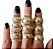 Par alianças de ouro 18k 4mm 4 gramas casamento - Imagem 4