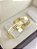 Par alianças de ouro 18k 4mm 4 gramas casamento - Imagem 3