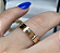 Par de Alianças Esttela Ouro 18k 5mm 8 Gramas o Par - Imagem 1