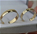 Par de Alianças Dubai Ouro 18k 4mm 4 Gramas o Par - Imagem 3