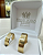 Par de Alianças Califórnia Ouro 18k 6mm 8 gramas - Imagem 3