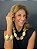 Pulseira Dourado Oval ABS - Imagem 1