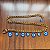 Cinto de Corrente Dourado com Charms Olho Grego - Imagem 1