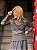 Blusa em Tule com Gola Alta e Detalhes Babados - Imagem 2