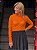 Blusa em Tule com Gola Alta (Gola Colarinho) - Imagem 1