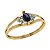 Anel de Formatura Ouro Am.Br.18K RGZ8349 Zircônia - Imagem 1