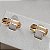 Par de Alianças Infinity em ouro 18K com diamante 5.0mm - Imagem 1