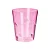 COPO BRIGADEIRO 50ML ROSA NEON STRAWPLAST C/ 10 - Imagem 2