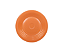 PRATO 18 CM C/10 LARANJA NEON FORFEST - Imagem 2