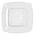 PRATO QUADRADO 18 CM BRANCO C/10 STRAWPLAST - Imagem 2