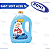 AMACIANTE BABY SOFT TOQUE DE CARINHO AZUL 5 LT - Imagem 1