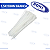 ABRAÇADEIRAS DE NYLON 2,5X150MM BRANCA PCT C/100UN - Imagem 1