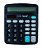 CALCULADORA GRANDE 12 DÍGITOS DE MESA PRETA BRW - Imagem 2