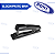 GRAMPEADOR DE METAL PARA 20FLS BASE 13,5CM PRETO BRW - Imagem 1
