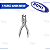 PERFURADOR DE METAL 1 FURO 6MM BRW - Imagem 1