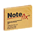 BLOCO DE ANOTAÇÕES NOTEFIX 76X102 100F LARANJA - Imagem 2