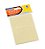BLOCO DE ANOTAÇÕES BRW 38X51 AMARELO C/ 4 - Imagem 2