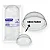 TAMPA BOMPACK TRANSPARENTE CUPULA S/FURO C/50 - Imagem 1