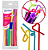 CANUDO ARTÍSTICO FLEXÍVEL MISTO C/ 40 STRAWPLAST - Imagem 2