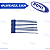 LACRE PARA MALOTE AZUL 23CM PCT C/100 - Imagem 1