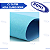 EVA  COM GLITER AZUL CLARO NEON 60X40CM - Imagem 1