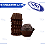 FORMA BRIGADEIRO N 4 MARROM C/100 - Imagem 1
