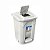 LIXEIRA 120 LTS BRANCA C/ RODA E PEDAL ARQPLAST - Imagem 2