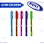 CANETA BRW 1.0 MM COLORIDA AZ / LR / RS / RX / VD - Imagem 1