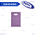 SACOLA BOCA PALHAÇO 20X30 ROXO - Imagem 1