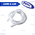 ORGANIZADOR DE FIOS BRANCO 20MM X 1,5M - Imagem 1