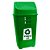 LIXEIRA BASCULANTE 50 LT VERDE PLASVALE REF 757 - Imagem 2