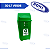 LIXEIRA BASCULANTE 50 LT VERDE PLASVALE REF 757 - Imagem 1