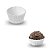 FORMA BRIGADEIRO N 3 BRANCA C/ 100 - Imagem 2