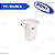 LIXEIRA PLASVALE 97L BRANCA REF 164 - Imagem 1