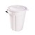 LIXEIRA PLASVALE 62L BRANCA REF 177 - Imagem 2