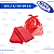 SACO LIXO VERMELHO 100 LT C/ 100 UN 0,6 - Imagem 1