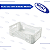 CAIXA PLASTICA 55,5 x 34 x 18 FF 28 BAIXA BRANCA - Imagem 1