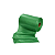 BOBINA TUBULAR 80 CM VERDE 0,10 - Imagem 2