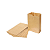SACO DE PAPEL KRAFT 79X44 17 KG LISO L 24 x A 34 x C 14,5 C/ 100 - Imagem 2