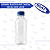 GARRAFA PLASTICA PET CRISTAL 300 ML COM LACRE - Imagem 1