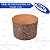 FORMA DE PANETONE 500G LISA 130X95 C/100 - Imagem 1