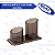 PORTA CANETA E CLIPS FUME MAXCRIL - Imagem 1