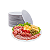 DISCO DE ISOPOR 15 CM TOTALPLAST C/ 400 - Imagem 2